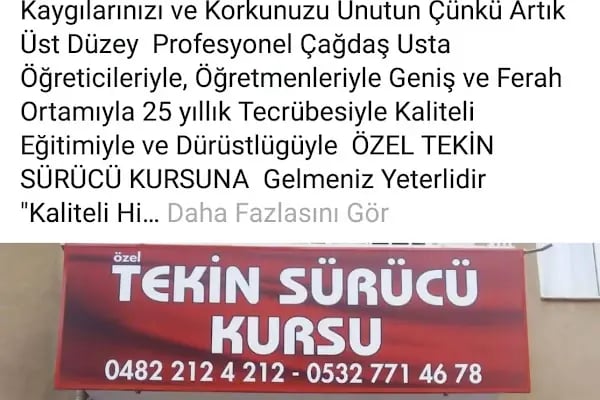 TEKİN SÜRÜCÜ KURSU MARDİN - Resim 19