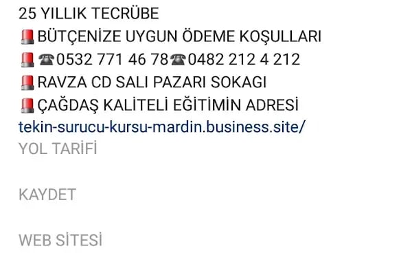 TEKİN SÜRÜCÜ KURSU MARDİN - Resim 17
