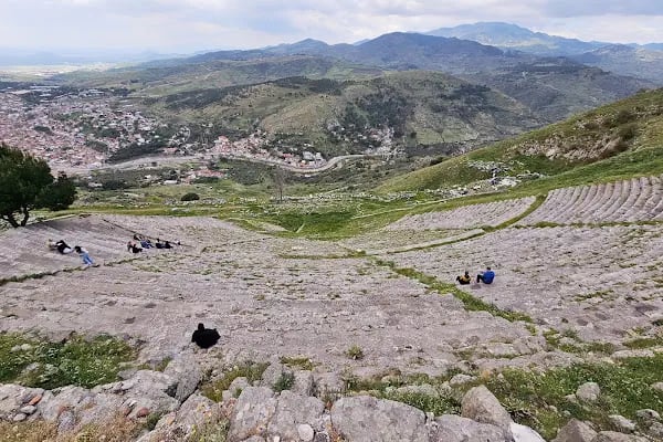 Pergamon Amfitiyatrosu - Resim 8