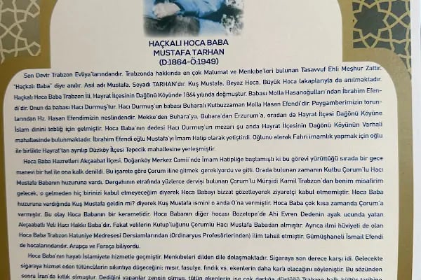 HAÇKALI HOCA BABA TÜRBESİ - Resim 20