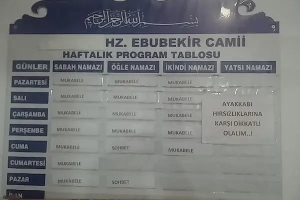 Hazreti Ebubekir Cami - Resim 18