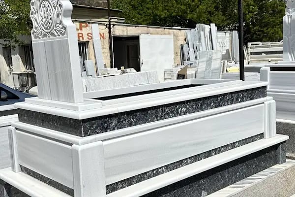 Alp Mermer - İzmir Mezar Yapımı - Mezar Modelleri İzmir - Resim 6