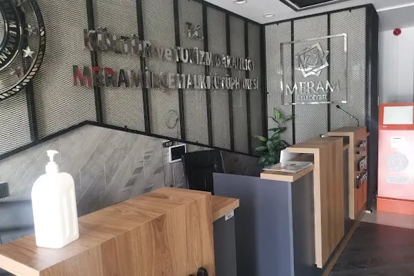 MERAM İLÇE HALK KÜTÜPHANESİ - Resim 17
