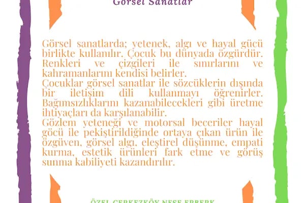 Çerkezköy Özel Neşe Erberk Anaokulu - Resim 13