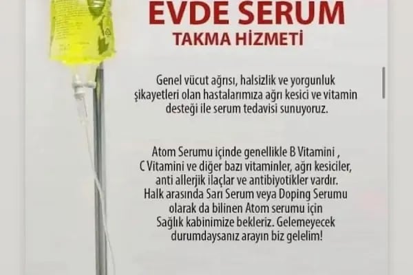 Şeffaf Sağlık Kabini / Evde Serum / En yakın Sağlık Kabini - Resim 12