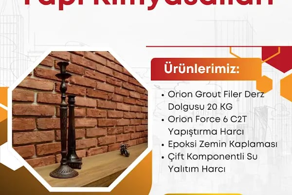 Orion Mortar Kimyasal Yapı - Resim 7
