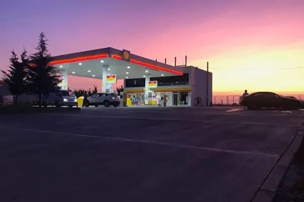 SHELL YILDIZ EKİN PETROL-KURŞUNLU SHELL - Resim 4