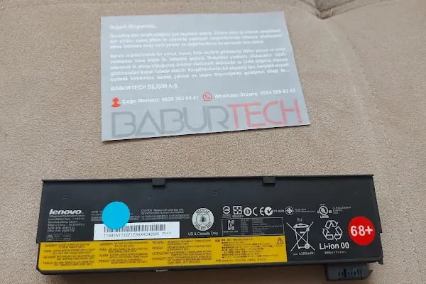 Baburtech Bilişim A.Ş. Bilgisayar Notebook Servis Onarım Laptop Yedek Parça - Resim 8