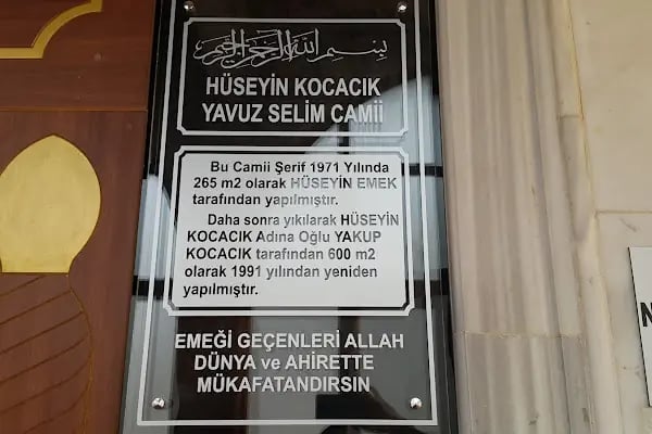 Hüseyin Kocacık Yavuz Selim Cami - Resim 15