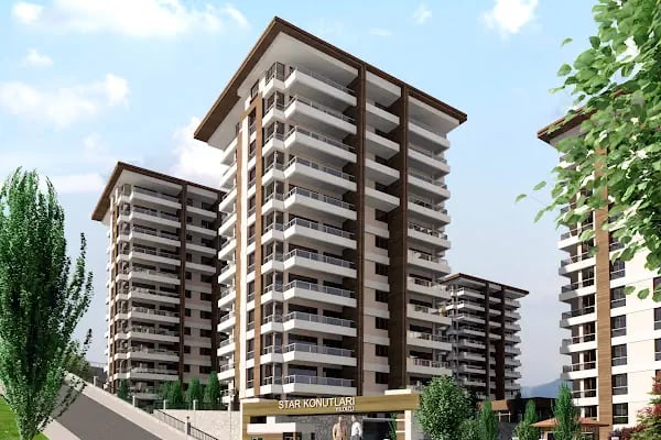 Star Konutları Trabzon Lüx Konut İnşaatı - Resim 13