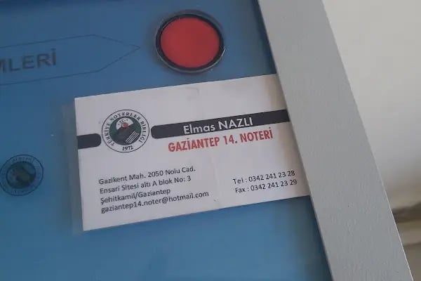 Gaziantep 14. Noterliği - Resim 6