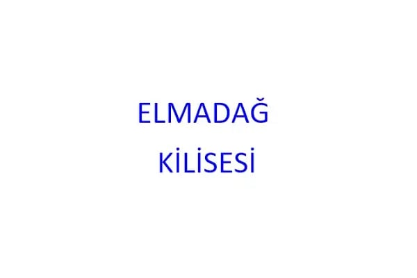 Elmadağ Kilisesi - Resim 4