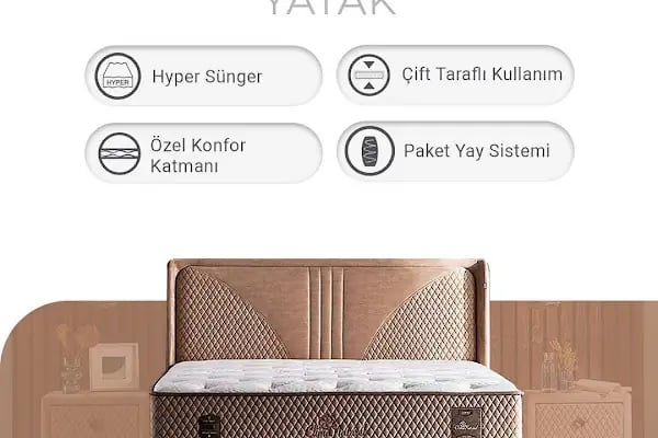 Bambi Yatak - Yarımada Dekor Mobilya - Resim 8