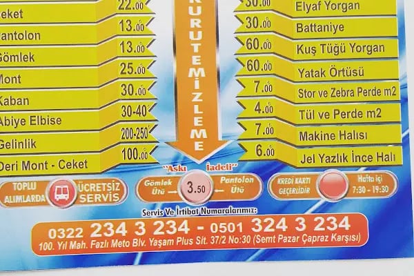 Çukurova Kadem Kuru Temizleme - Resim 17