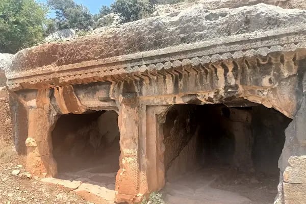 Limra Antik Kaya Mezarları - Resim 6
