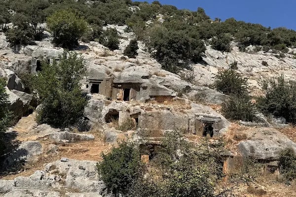 Limra Antik Kaya Mezarları - Resim 2