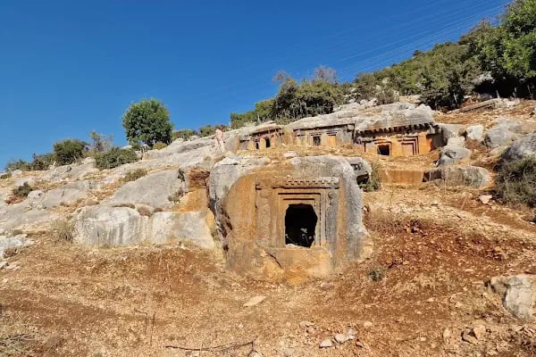 Limra Antik Kaya Mezarları - Resim 3
