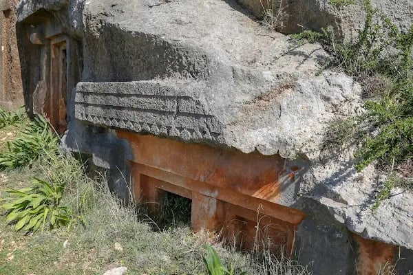Limra Antik Kaya Mezarları - Resim 19