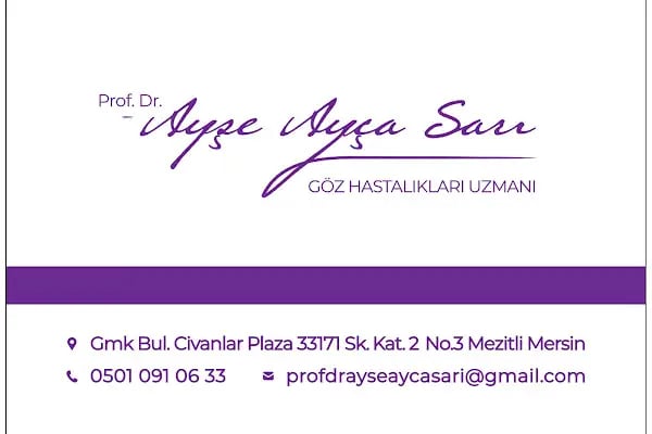 Prof.Dr. Ayşe Ayça Sarı - Resim 7