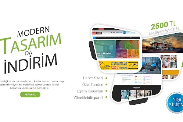 Şanlıurfa Web Tasarım Hizmetleri - Resim 5