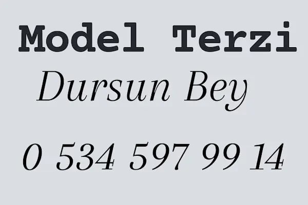 Model Terzi Dursun - Resim 4