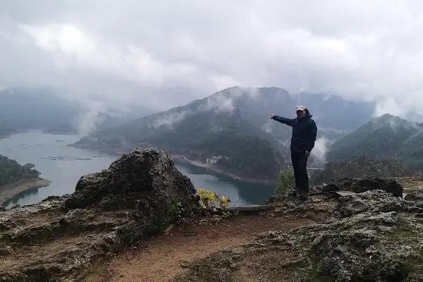 Karacaören Köyü Seyir Terası - Resim 9