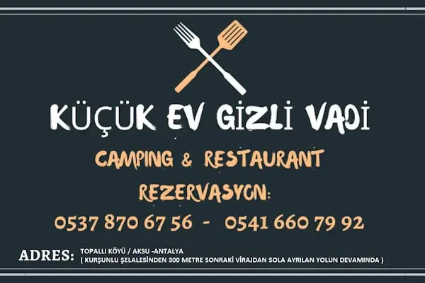 Küçük ev Gizli Vadi Camping Restaurant - Resim 4