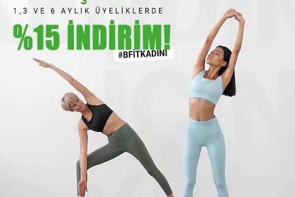B-Fit İzmir Buca ATATÜRK Kadınların Spor ve Yaşam Merkezi - Resim 20