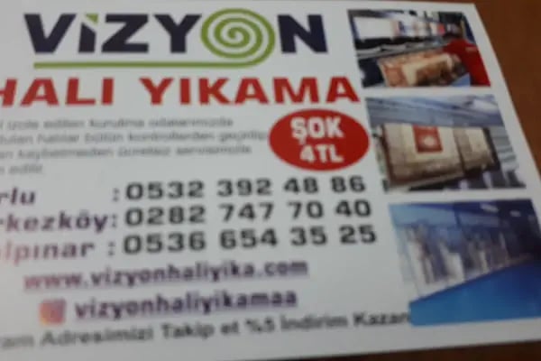 Vizyon haliyikama - Resim 5
