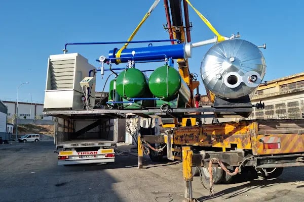 HK Makine - Atık Yağ Geri Dönüşüm Tesisi, Atık Yağ Arıtma Makinesi, Distilasyon Sistemleri, - Resim 15