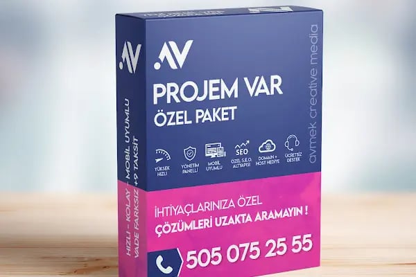 AVMEK Creative Media - Web Sitesi - Web Tasarım ve Yazılım - Mobil Uygulama - Resim 5
