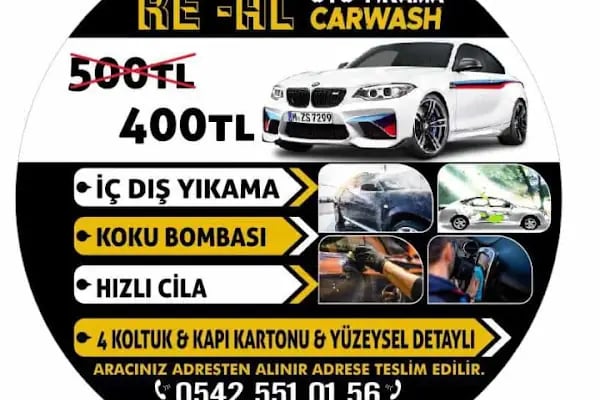 Re-al Carwash Oto Yıkama ve Uygulama Merkezi - Resim 4
