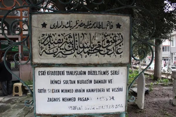 ZAĞNOS PAŞA TÜRBESİ - Resim 5