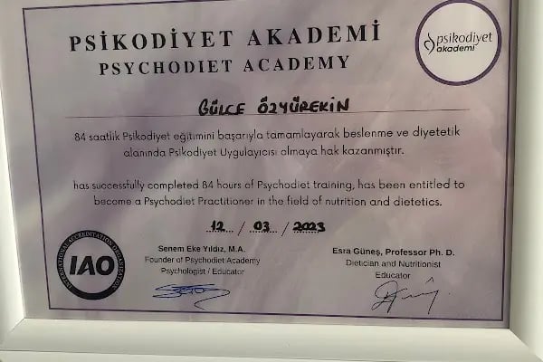 Diyetisyen Gülce ÖZYÜREKİN - Resim 13