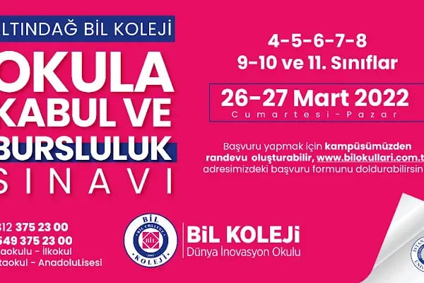 ALTINDAĞ BİL KOLEJİ ORTAOKULU - Resim 16