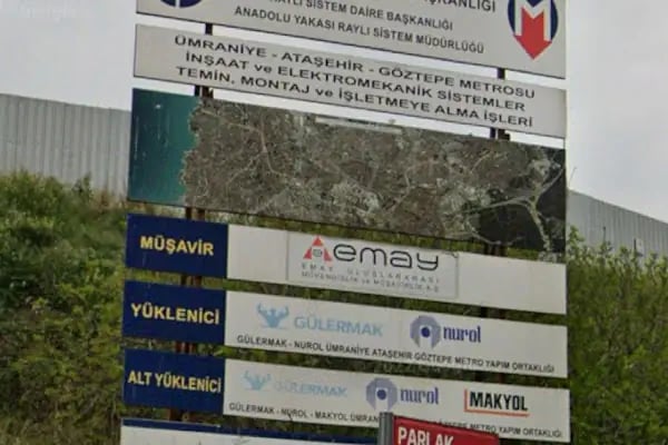 Gülermak Nurol Makyol Metro Yapım Adi Ortaklığı Ümraniye Ataşehir Göztepe Metro Projesi - Resim 1