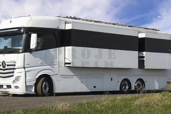 PROJE MOBILE Custom mobile Bus Trailer - Resim 13