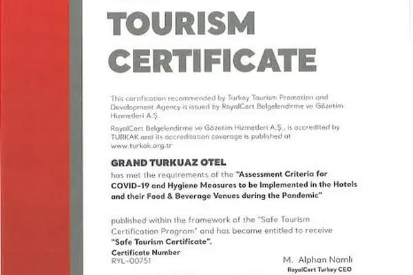 Grand Turkuaz Hotel Bursa - Resim 8