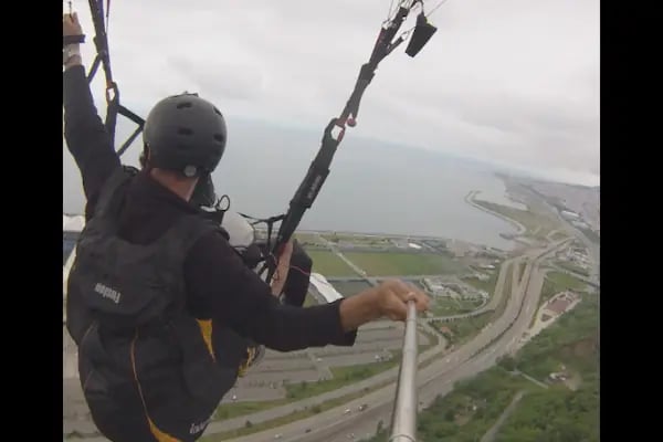 Trabzon paraşüt (Paragliding Trabzon | طرابزون طيران شراعي") paraşüt sera gölü) - Resim 16