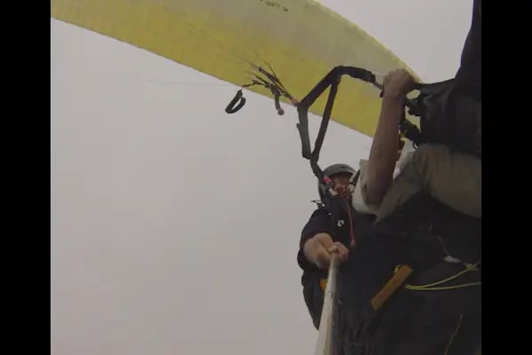 Trabzon paraşüt (Paragliding Trabzon | طرابزون طيران شراعي") paraşüt sera gölü) - Resim 13