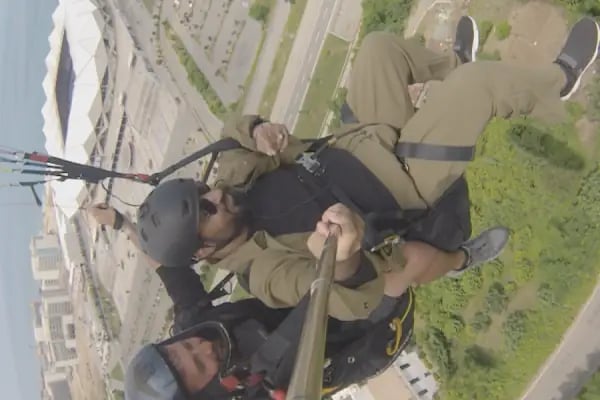 Trabzon paraşüt (Paragliding Trabzon | طرابزون طيران شراعي") paraşüt sera gölü) - Resim 10