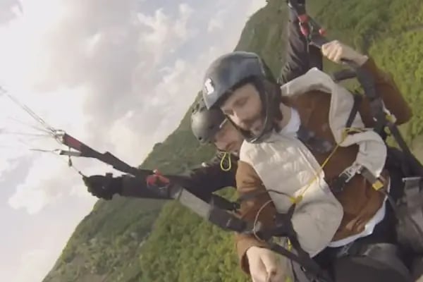 Trabzon paraşüt (Paragliding Trabzon | طرابزون طيران شراعي") paraşüt sera gölü) - Resim 5