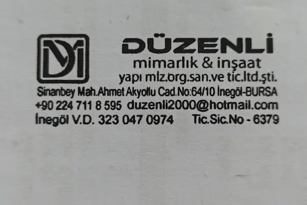 DÜZENLİ MİMARLIK İNŞAAT LTD.ŞTİ. - Resim 4