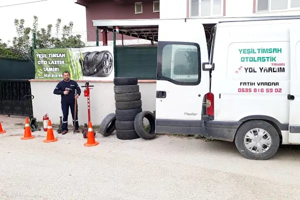 Bursa Yeşil Timsah Oto Lastik Tamiri 7/24 Yol Yardım Servisi, Nöbetçi Lastikçi, Akü Takviye - Resim 6