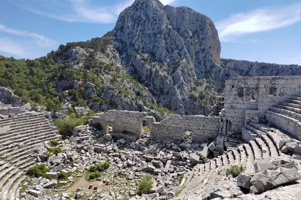 Termessos milli parki piknik yeri - Resim 2