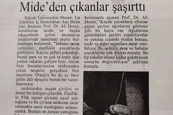 Prof. Dr. Ali Demir - Resim 1