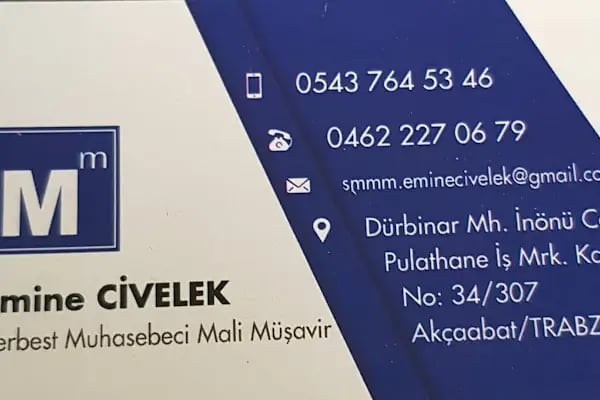SERBEST MUHASEBECİ MALİ MÜŞAVİR EMİNE CİVELEK - Resim 2