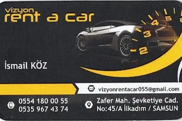 Samsun Rentacar | Vizyon Rentacar | Samsun Arac Kiralama - Resim 6