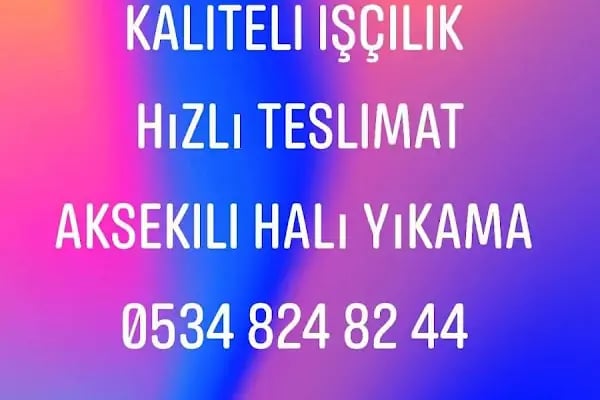 AKSEKİLİ HALI YIKAMA - Resim 4