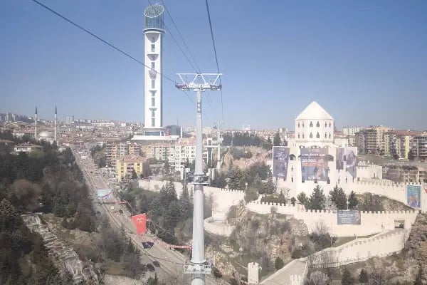 Keçiören Teleferik: Atatürk Park istasyonu - Resim 4